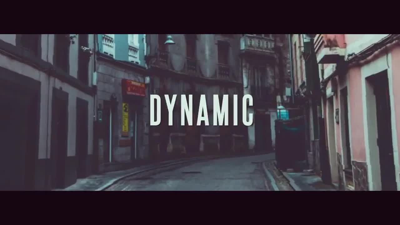 快速新颖的动态开启器素材库精选AE模板