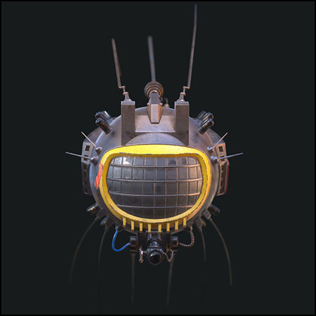 Fallout - ED-E辐射4游戏道具素材之家精选3D模型