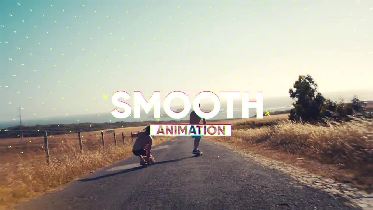 简短而充满活力的运动文本动画素材库精选AE模板