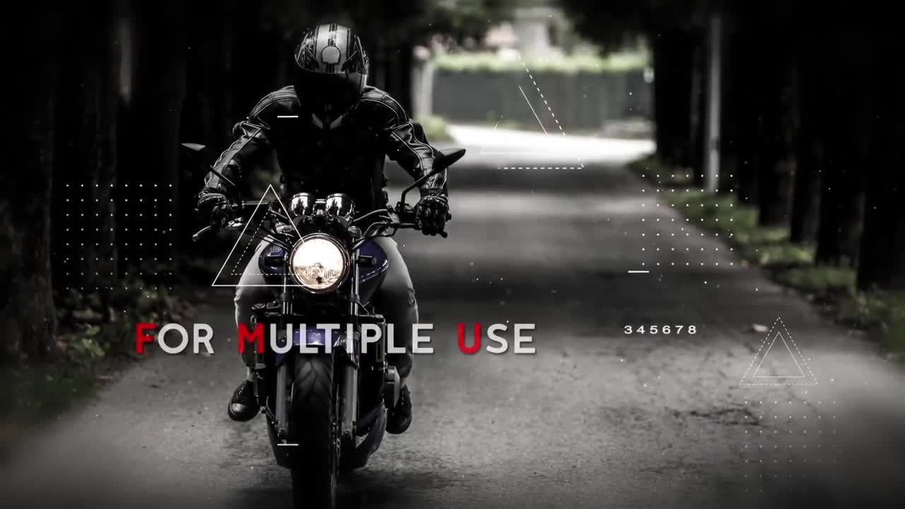 充满活力都市风格开场素材库精选AE模板