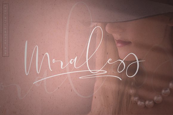 Moraless Font素材之家精选英文字体