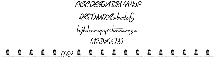 Chicken Fajitas font插图1