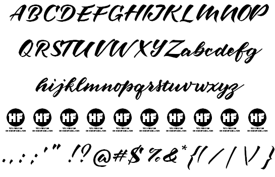 Maybe one Day DEMO font插图9 Maybe one Day DEMO font插图9