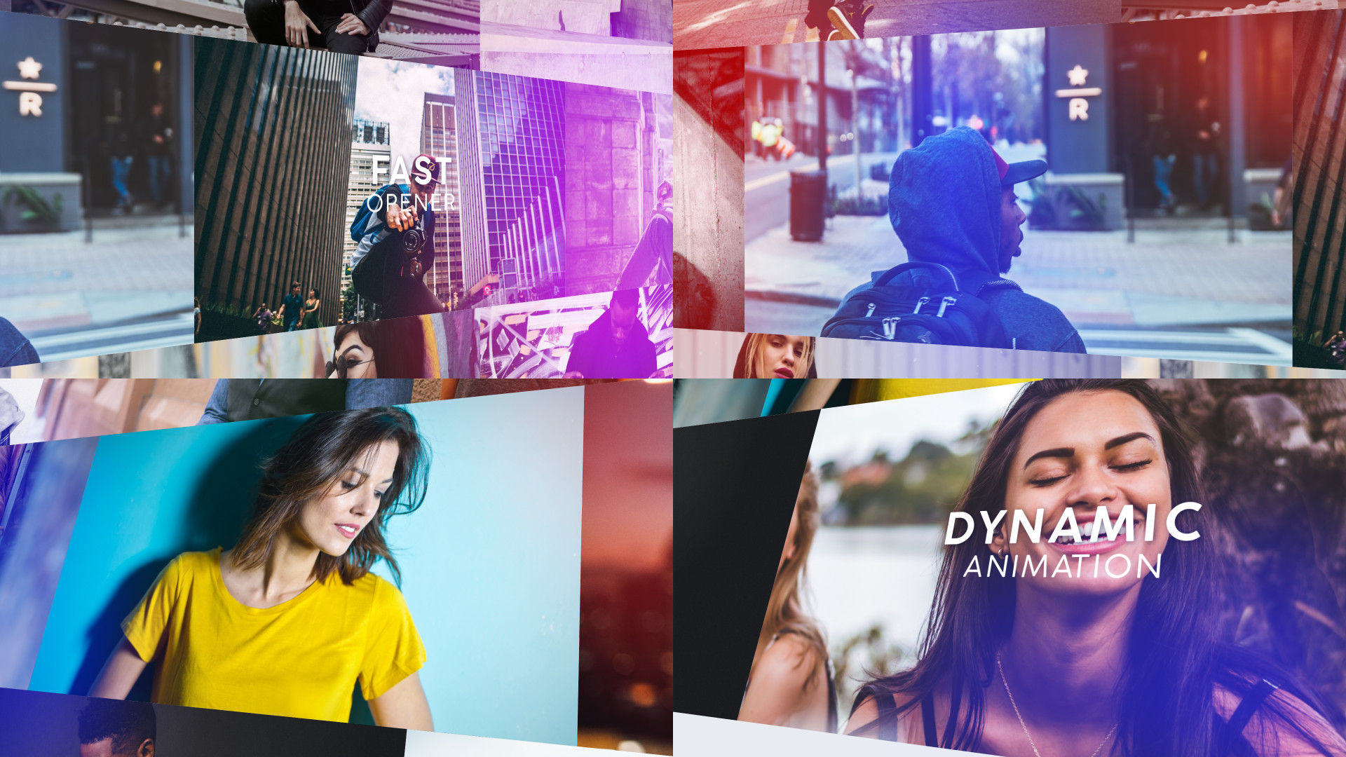 x效果和字幕显示作品集素材库精选AE模板