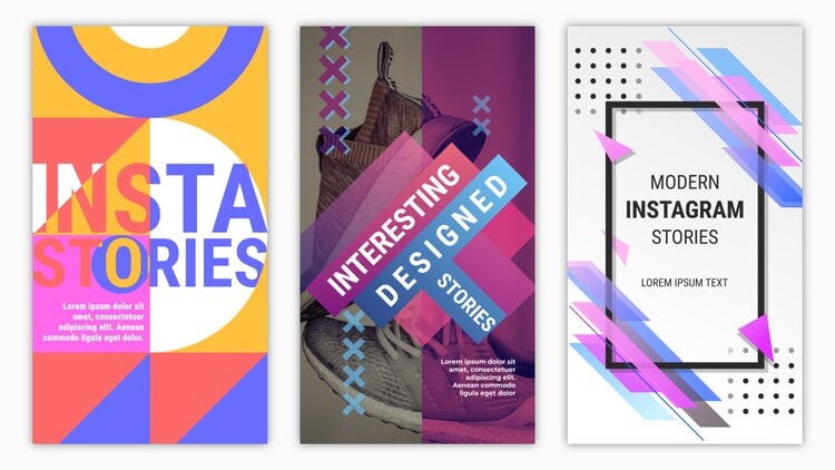 时尚精美的Insta故事素材库精选AE模板