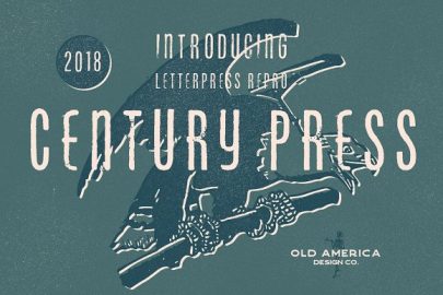 Century Press素材之家精选英文字体