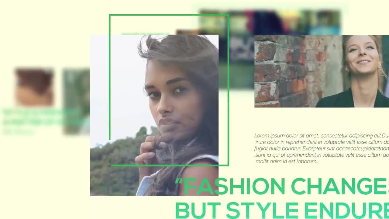 独特时尚开场素材库精选AE模板