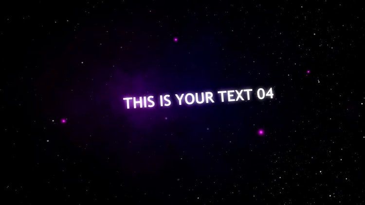 空间中移动logo展示素材库精选AE模板