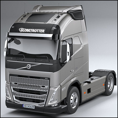 沃尔沃Volvo FH16 2020车头3D/C4D模型