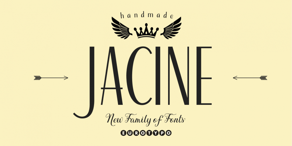 Jacine Font Family素材之家精选英文字体