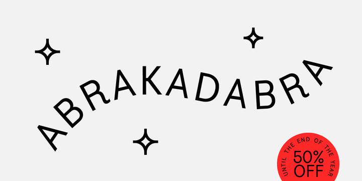 Abakadabra Font素材之家精选英文字体