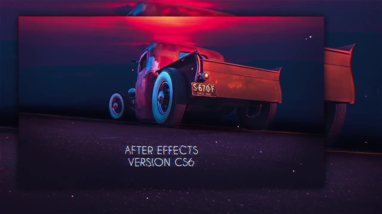 简单的文本动画和平滑的过渡效果产品介绍素材库精选AE模板