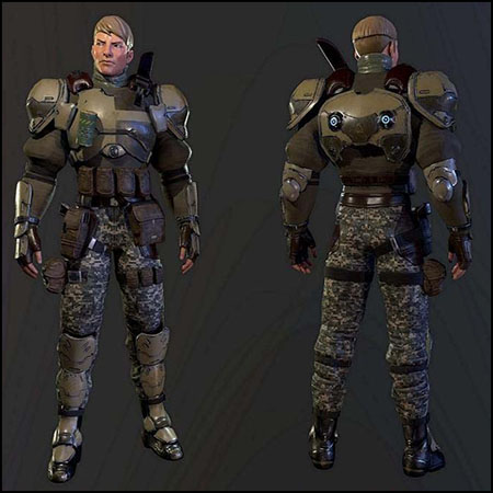 雇佣兵素材之家精选3D模型