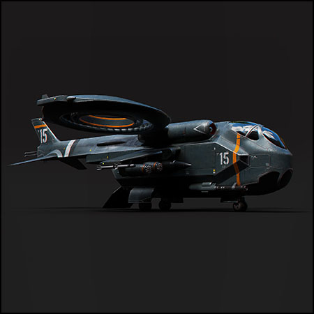 运输直升机素材之家精选3D模型