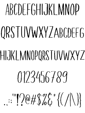 Melloner Fun font插图2