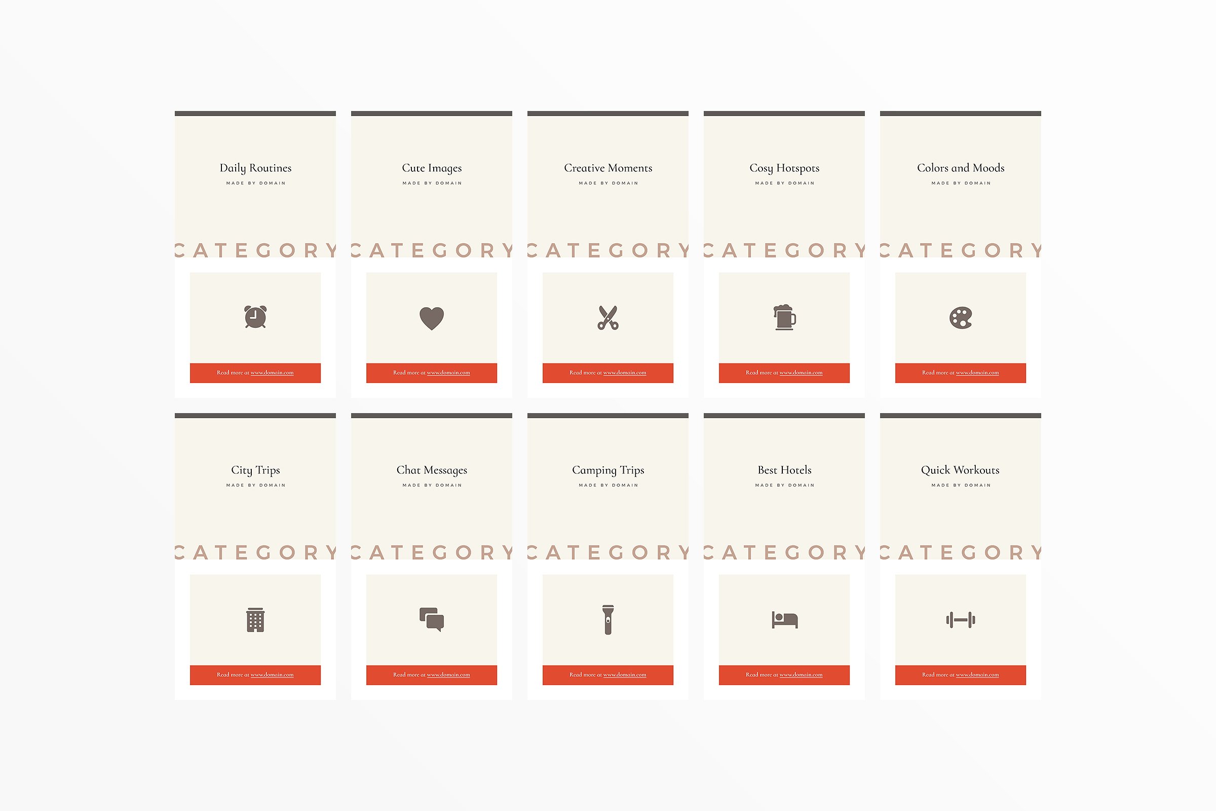 Ins社交电商热点贴图模板素材库精选 San Francisco Instagram Highlights插图(22)