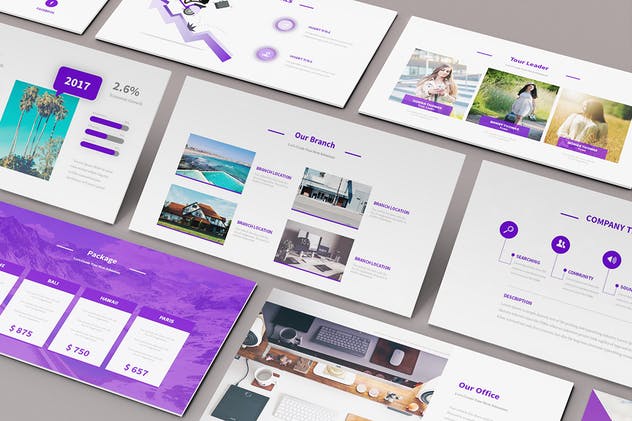 旅游代理旅行社宣传PPT幻灯片模板 Travel Agency Powerpoint Presentation插图(6)