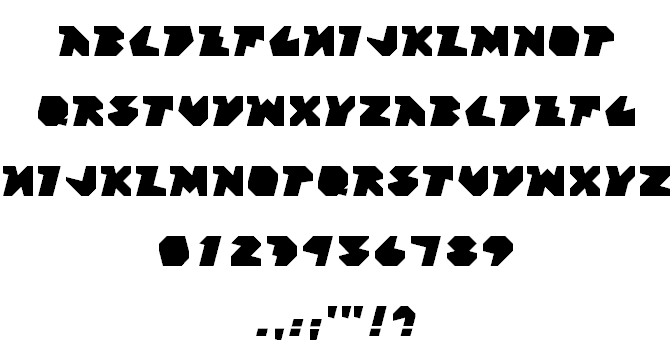 Block Factory font插图1 Block Factory font插图1