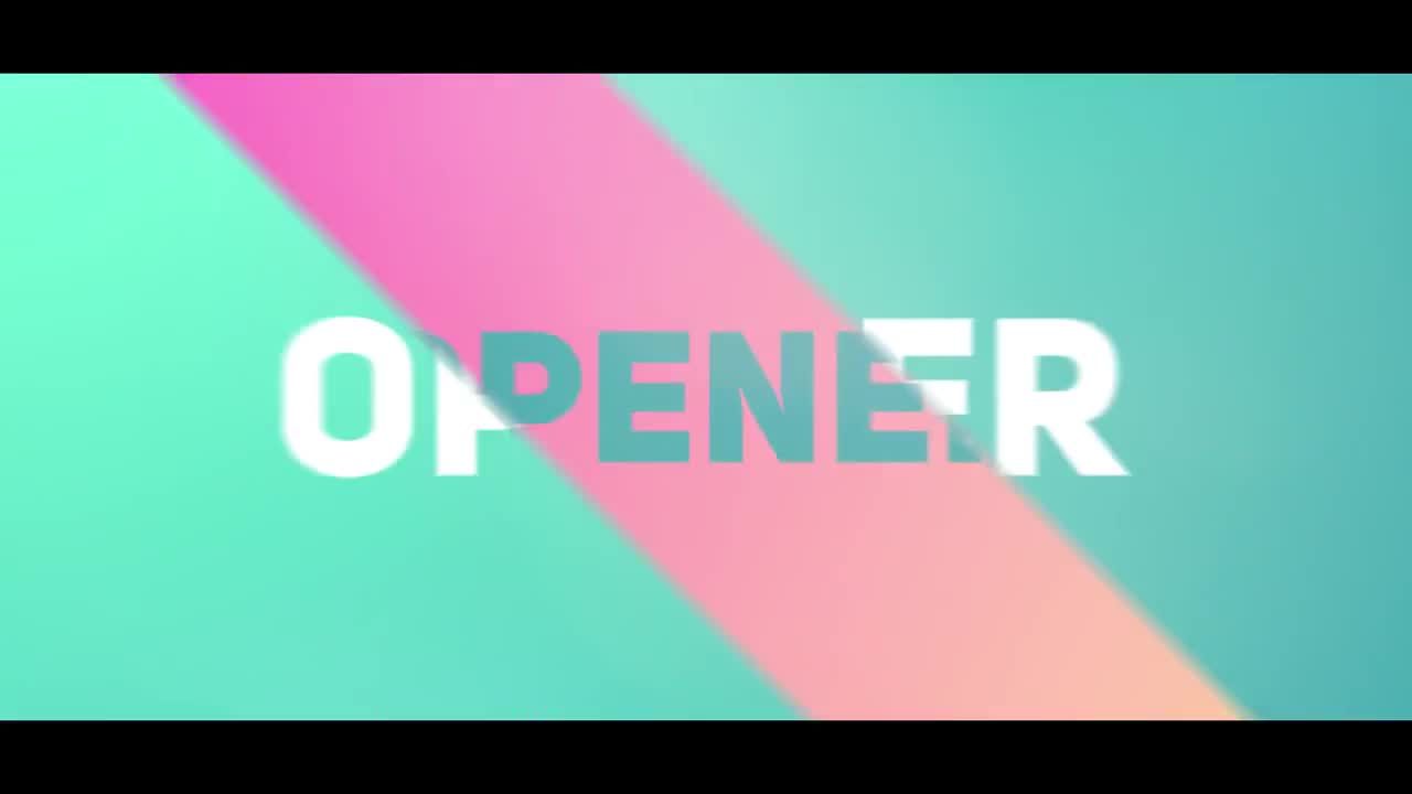 动态文本动画揭幕战简介素材库精选AE模板