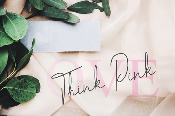 Cantilena – Signature Font插图4