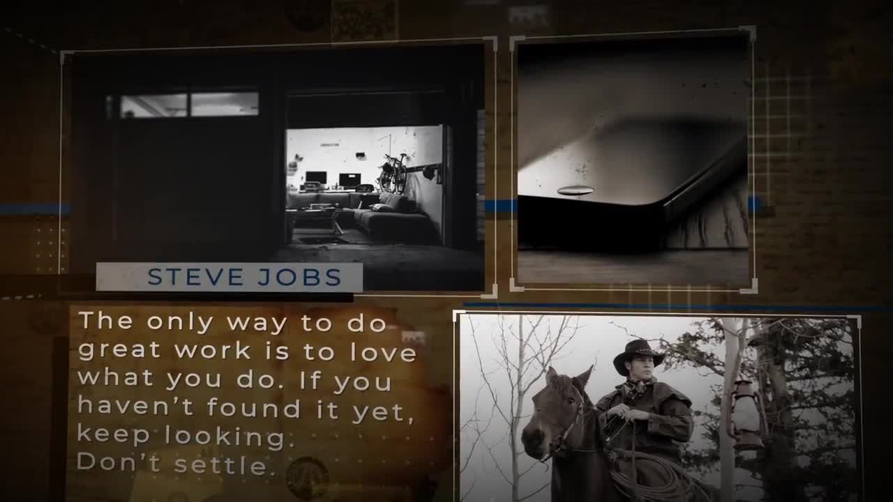 历史名言和格言预告片素材库精选AE模板