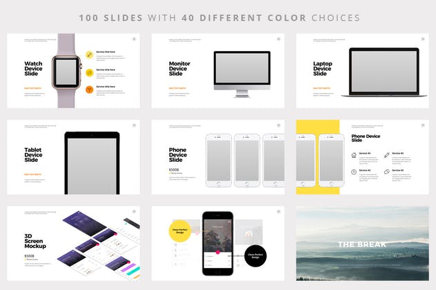 企业团队成员介绍/信息图表PPT幻灯片模板 RAVI Powerpoint Template插图(14)