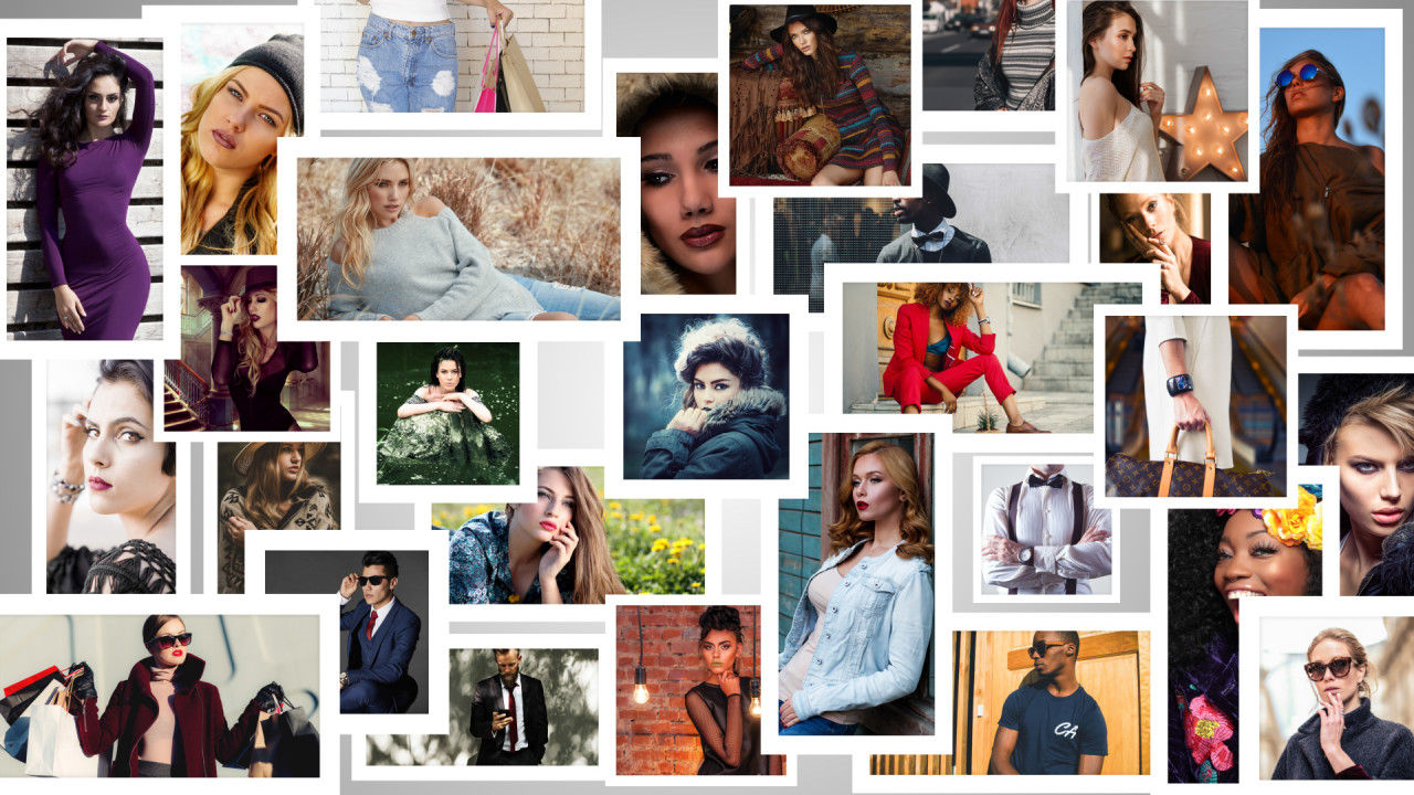 多照片徽标显示素材库精选AE模板