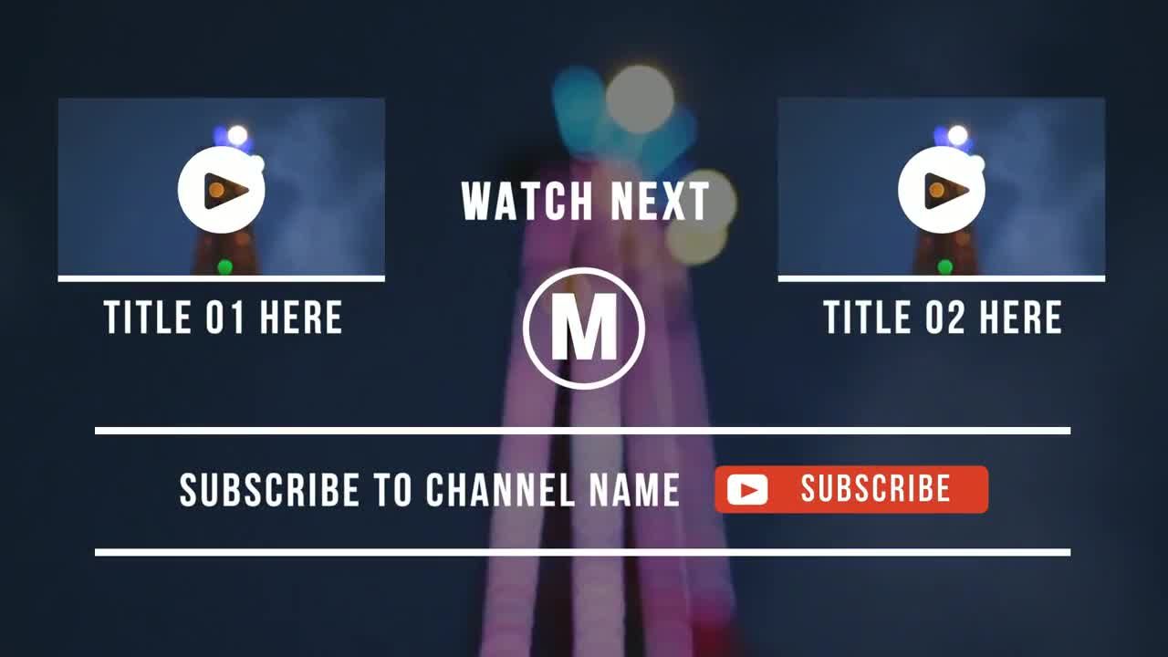 Youtube视频动画素材库精选AE模板