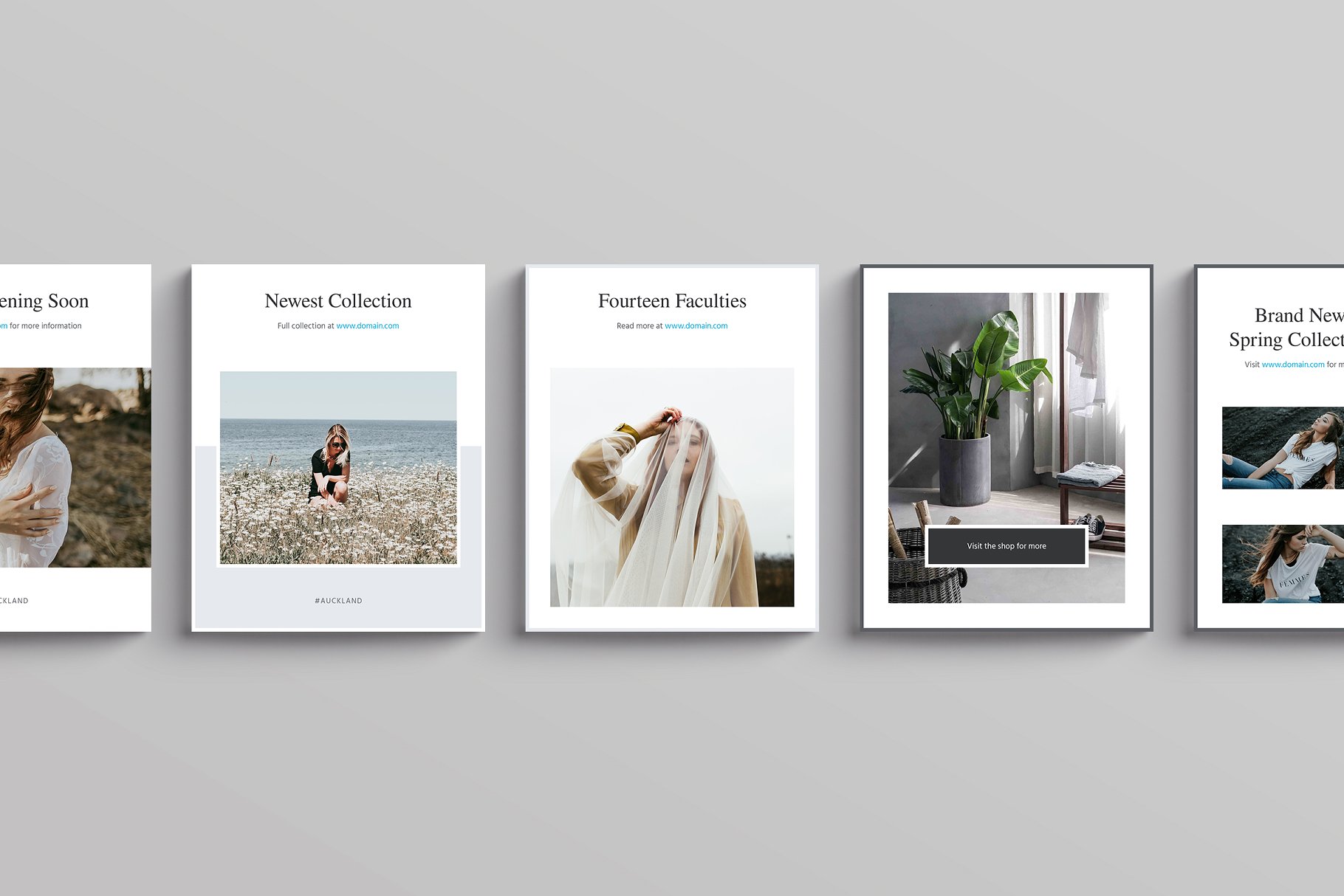 生活摄影社交媒体贴图模板素材库精选 Auckland Social Media Templates插图(2)