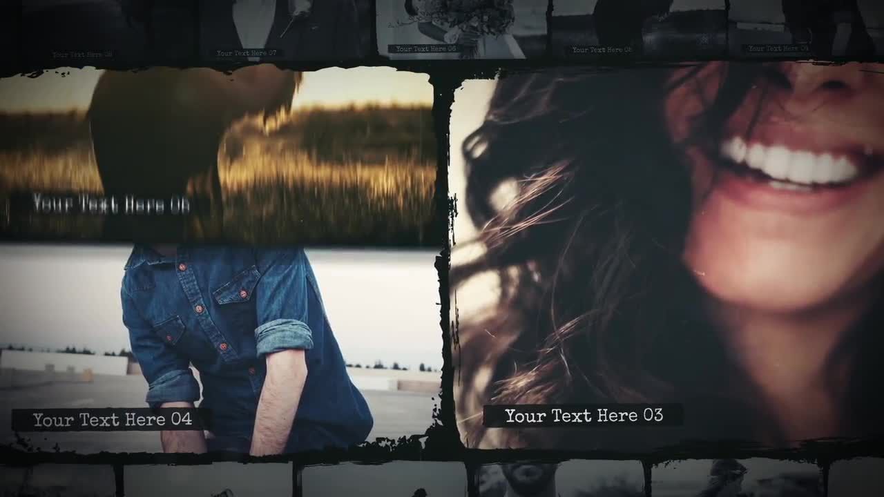 精美华丽生动的情感幻灯片素材库精选AE模板