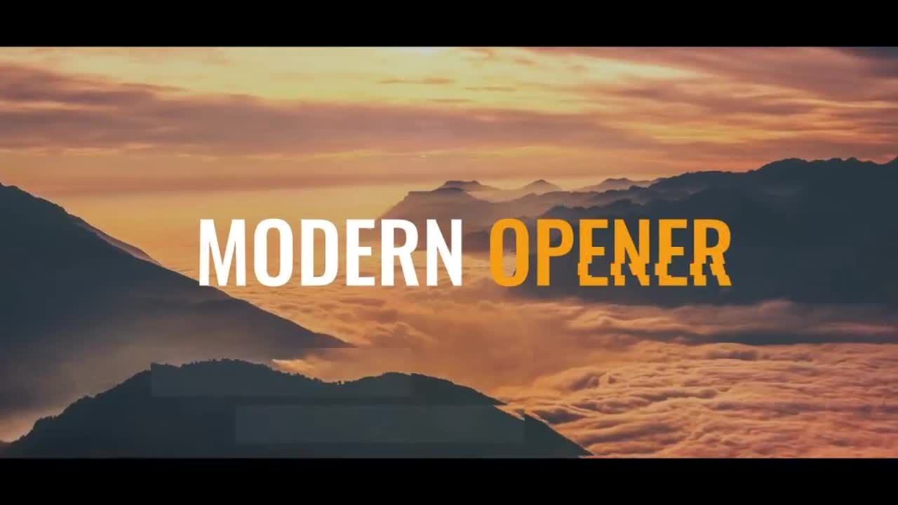 现代开启者动态都市化创意过渡素材库精选AE模板