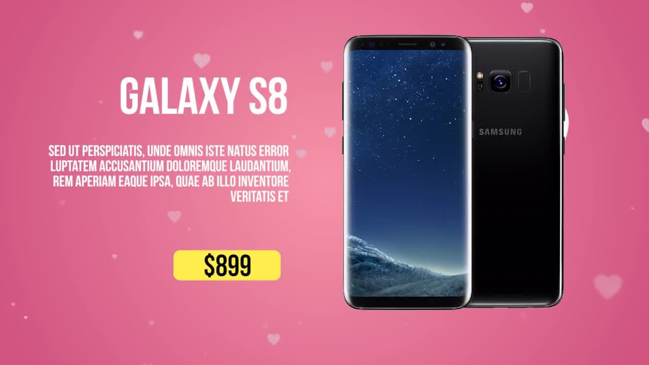 情人节宣传促销活动素材库精选pr模板