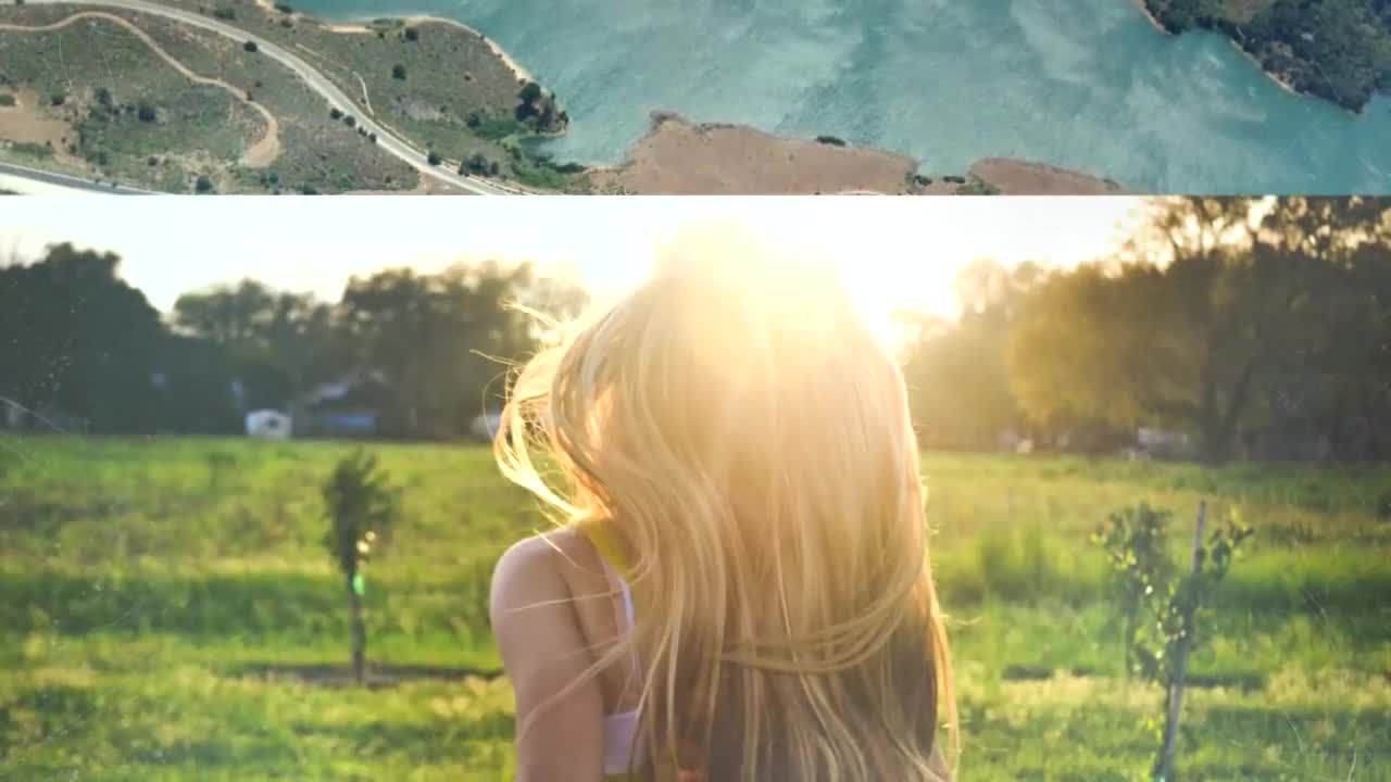 快速幻灯片徽标显示logo动画素材库精选AE模板