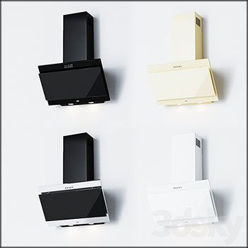 侧吸油烟机素材之家精选3D模型