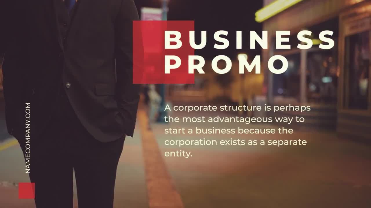 专业设计企业幻灯片放映素材库精选AE模板