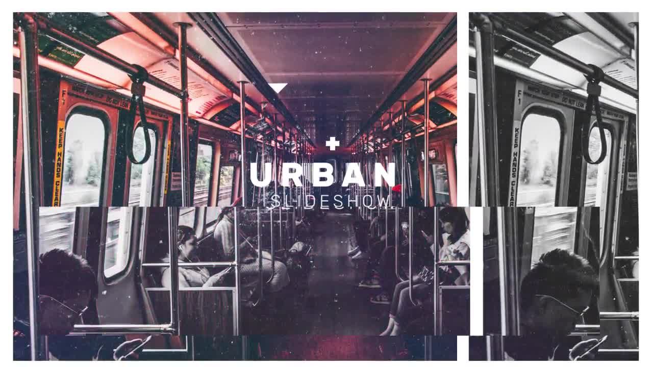 素材库精选pr模板清新现代城市宣传视频