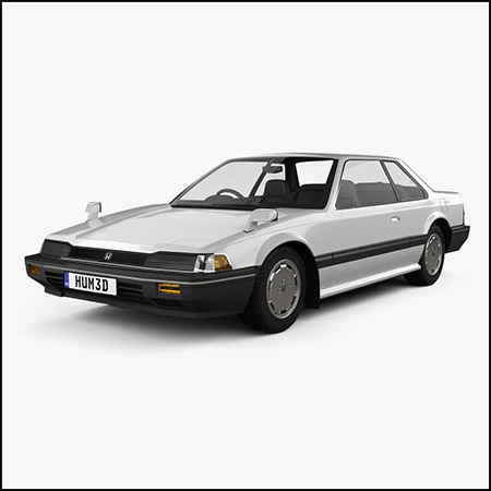 本田汽车Honda Prelude 1983 素材之家精选3D模型