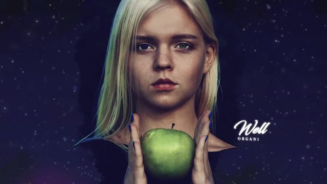 艺术性的墨水幻灯片素材库精选AE模板