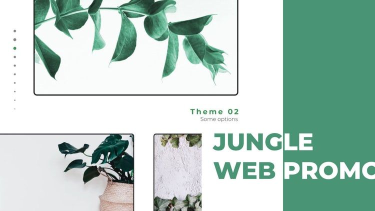 丛林网络宣传片素材库精选AE模板