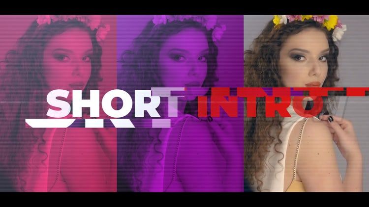 新潮的过渡效果时尚促销ae模板