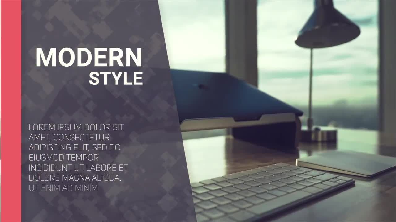 现代且动态简单促销素材库精选AE模板