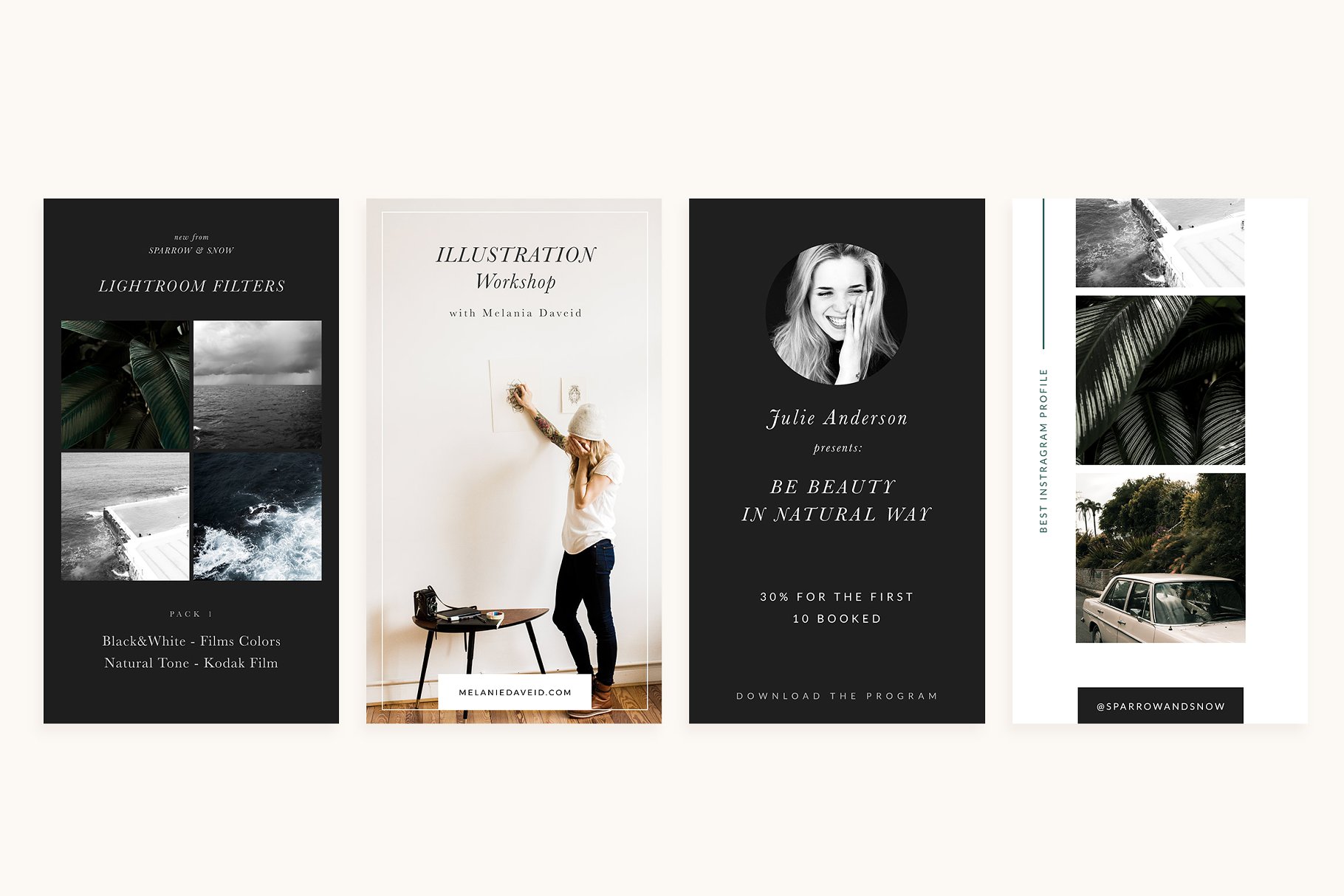 社交媒体促销活动/文章动态贴图模板素材库精选 ANIMATED Stories Templates插图(4)