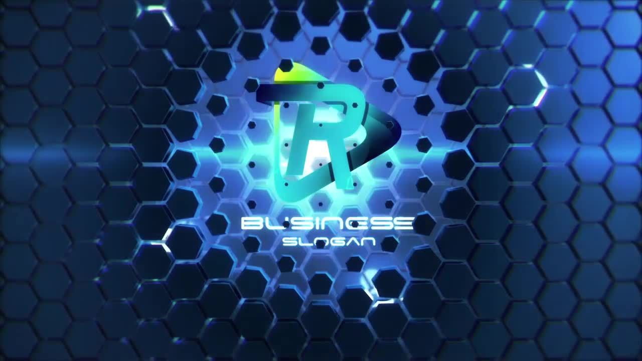 超现代的徽标显示素材库精选AE模板