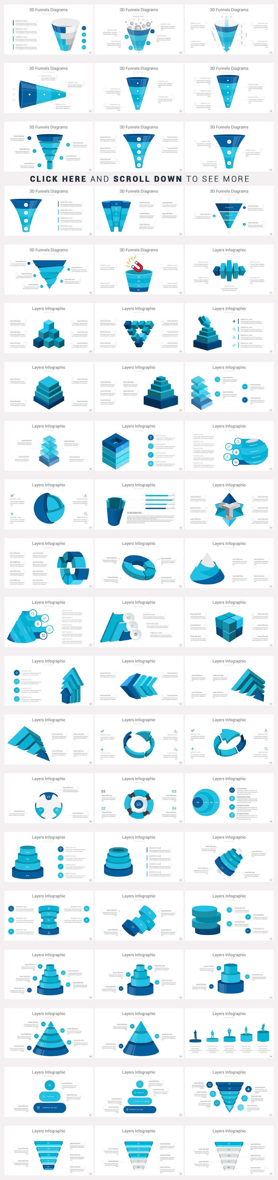 灵活，干净，简单，独特的PowerPoint模板。插图(15)