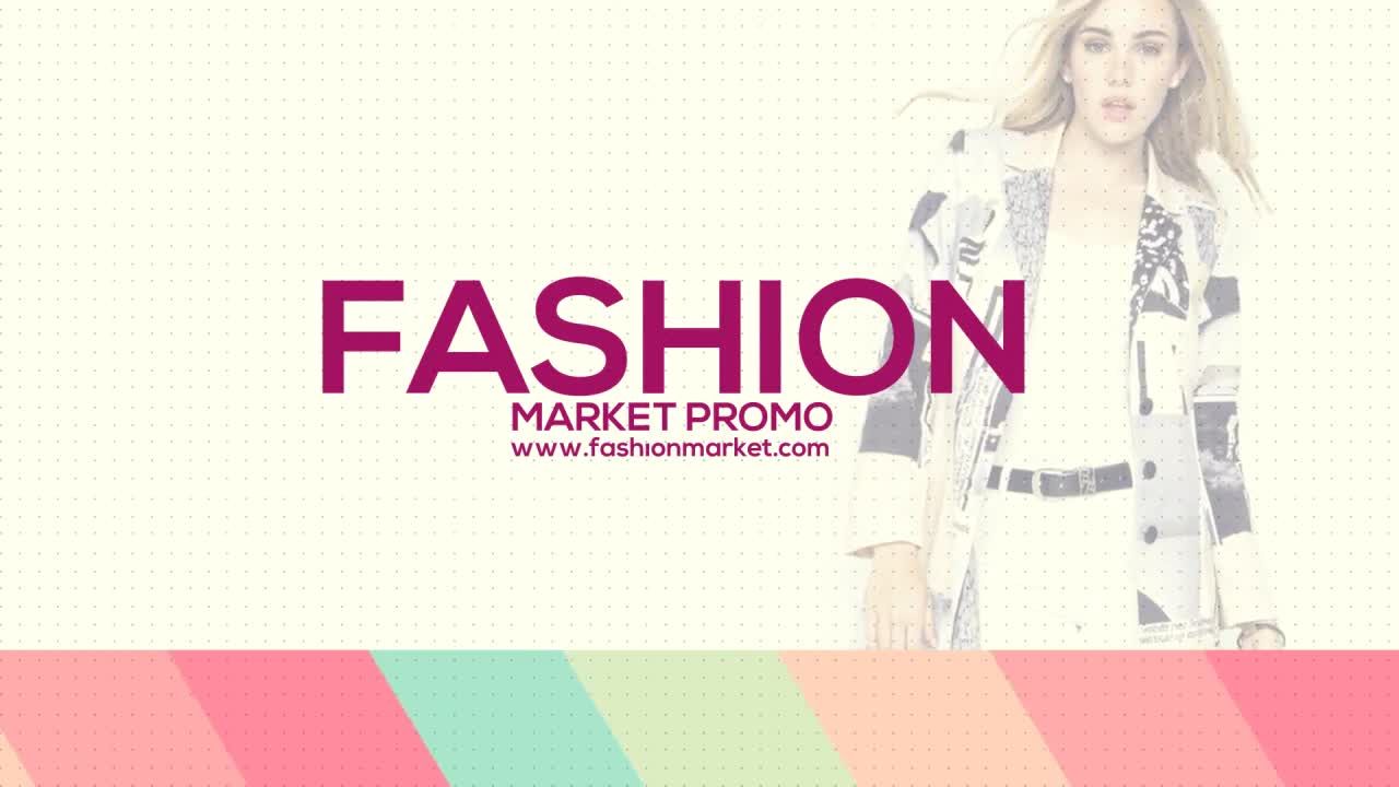 时尚市场促销动画宣传片素材库精选AE模板