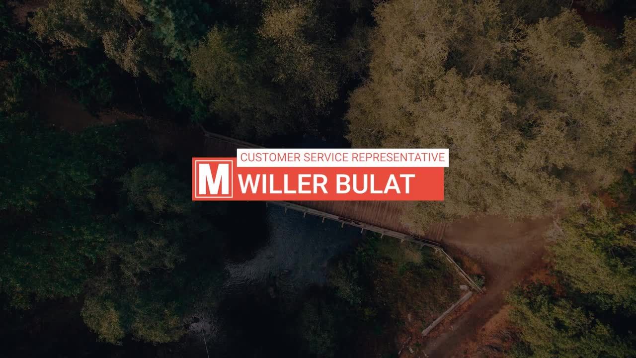 10个优雅光滑低三分之一全屏标题素材库推荐PR模板