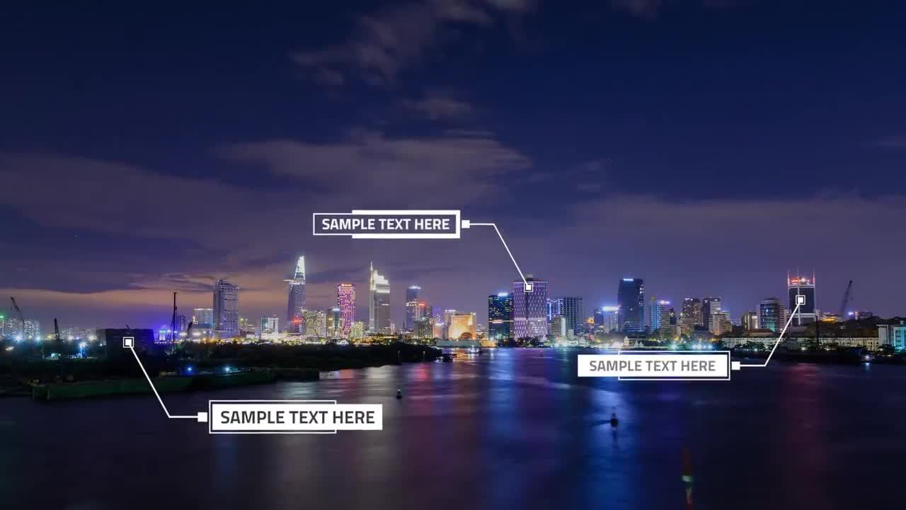 全新的商业单文本行标题素材库推荐Pr模板