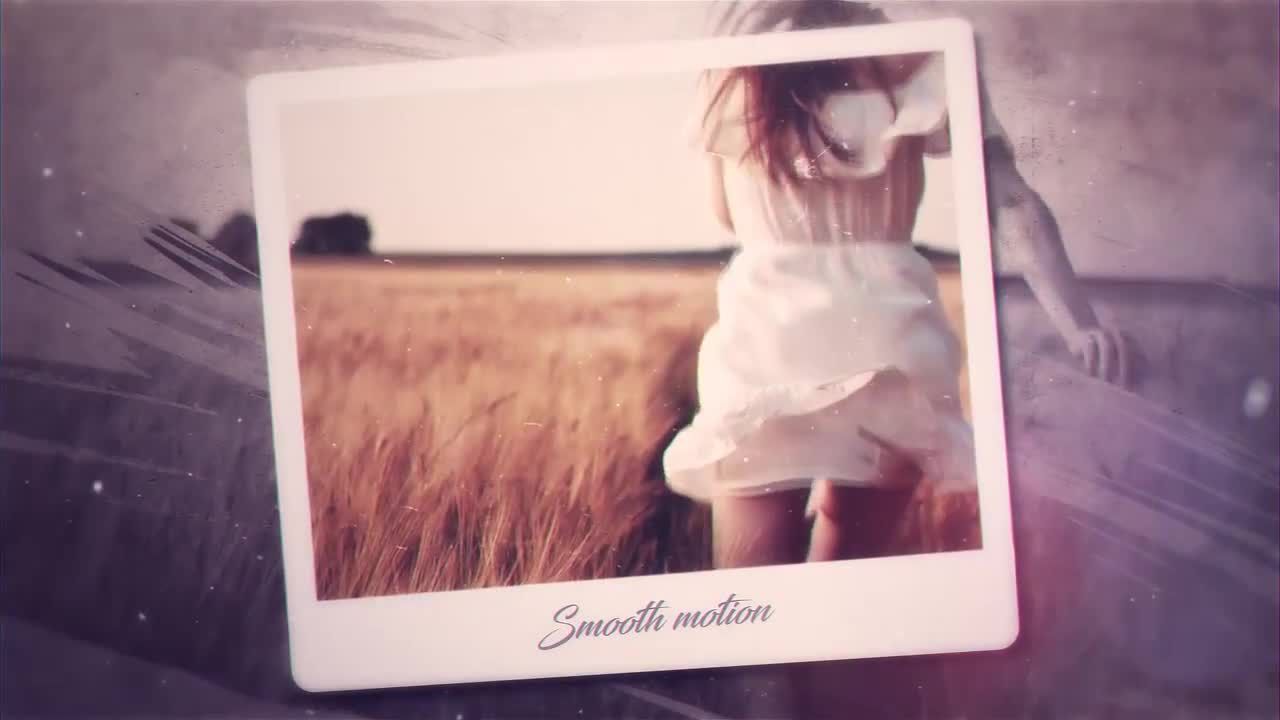 褪色效果旅游照片展示素材库精选AE模板