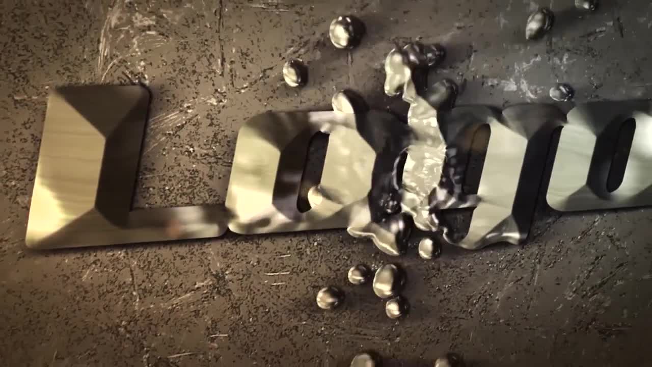 水球汇聚LOGO标志开场素材库精选AE模板