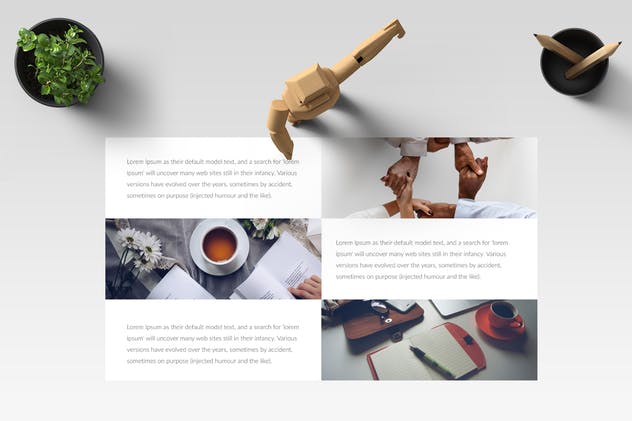 女性时尚品牌策划PPT幻灯片模板 BIMA Powerpoint Template插图(5)